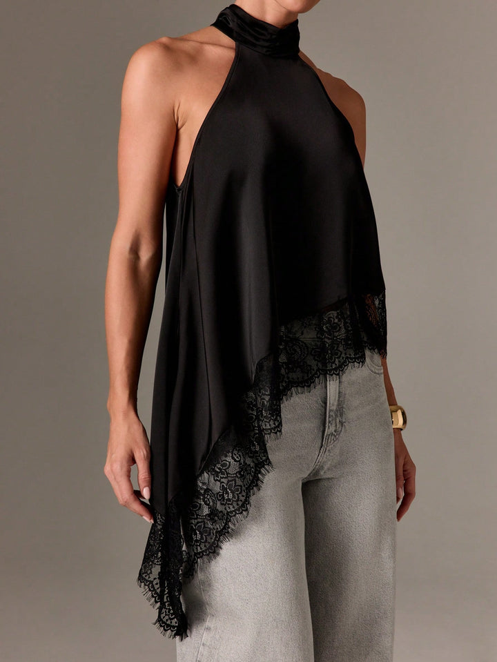 Top SHEIN, negru