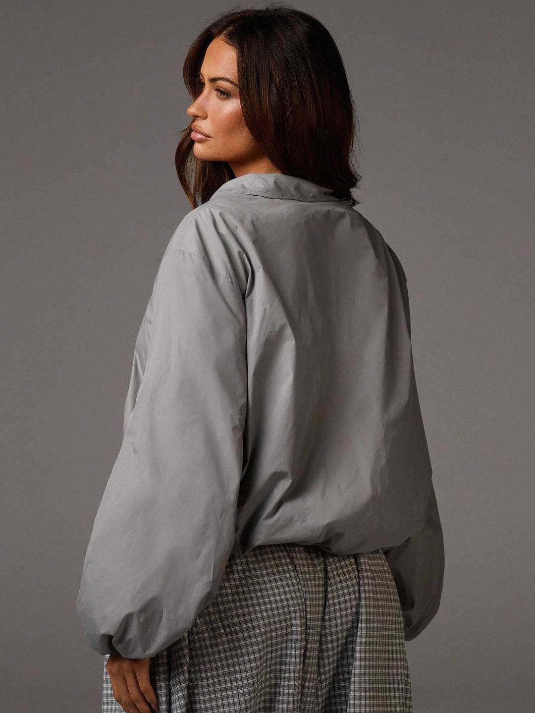 SHEIN kabát, khaki