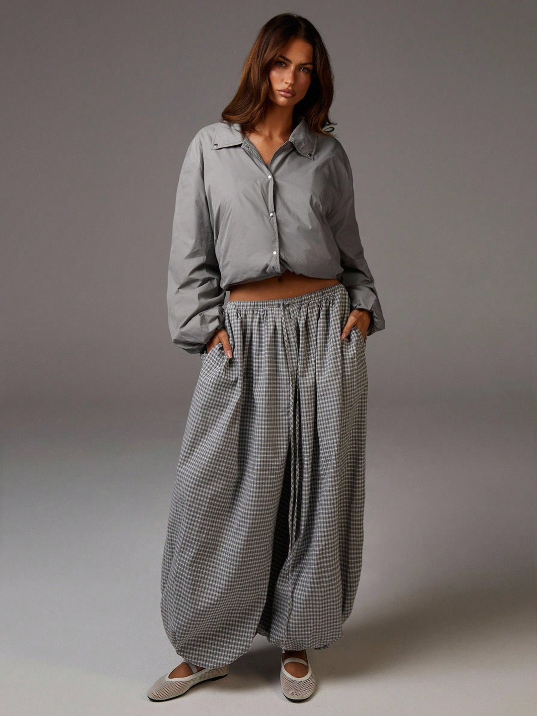 SHEIN kabát, khaki