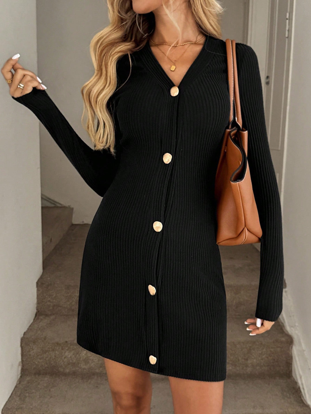 Rochie mini SHEIN, negru