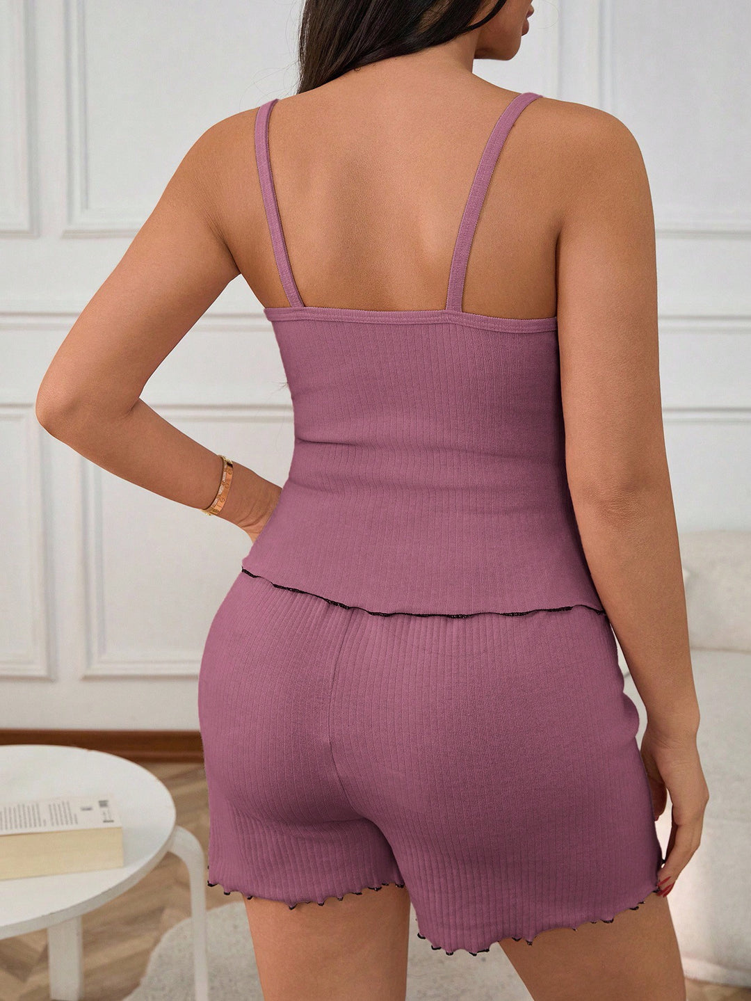 Set pijamale SHEIN, roz
