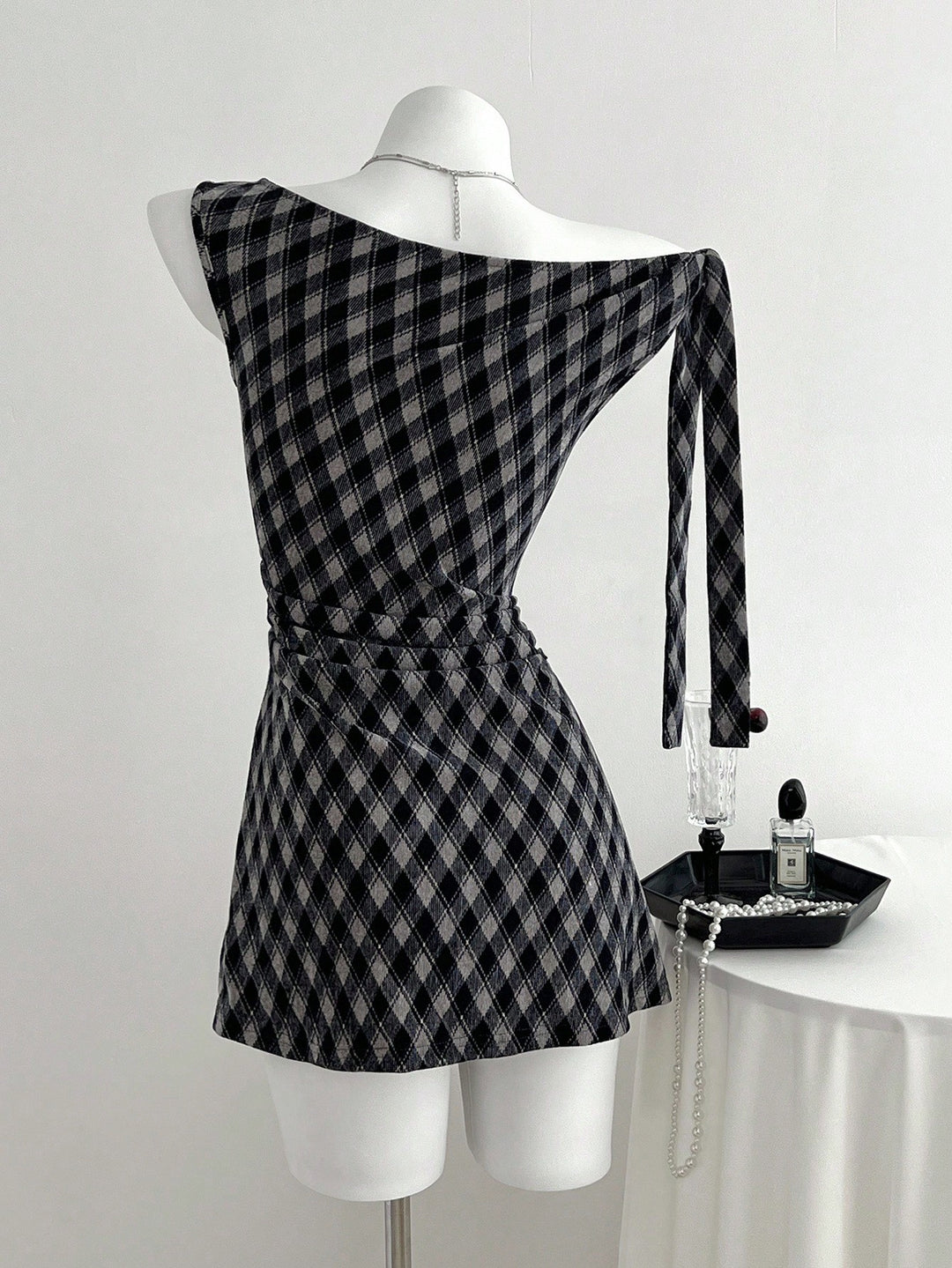 Rochie scurtă SHEIN, albastru
