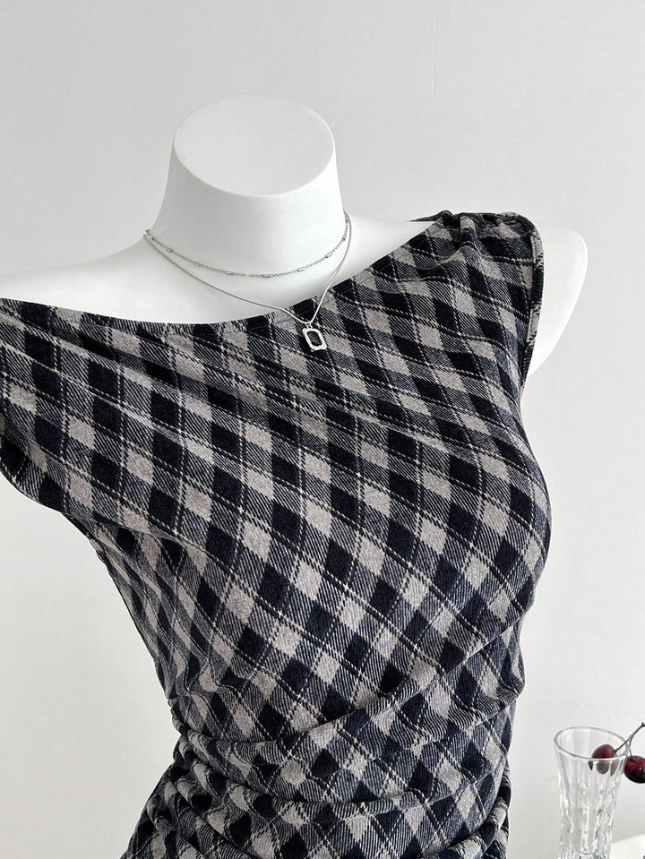 Rochie scurtă SHEIN, albastru