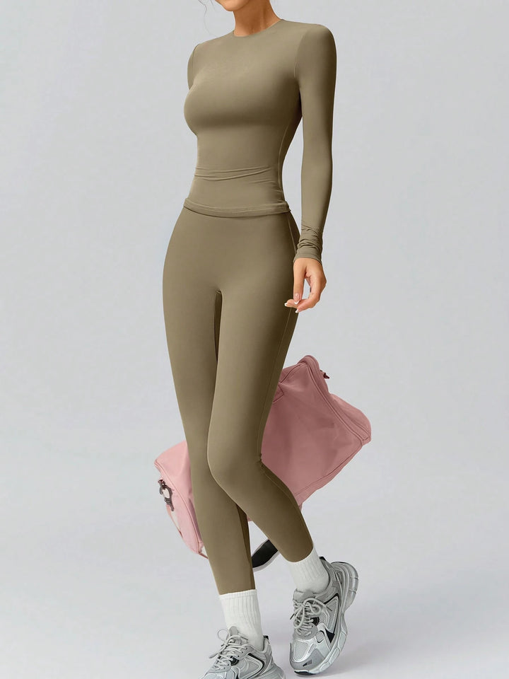 Szett SHEIN, khaki