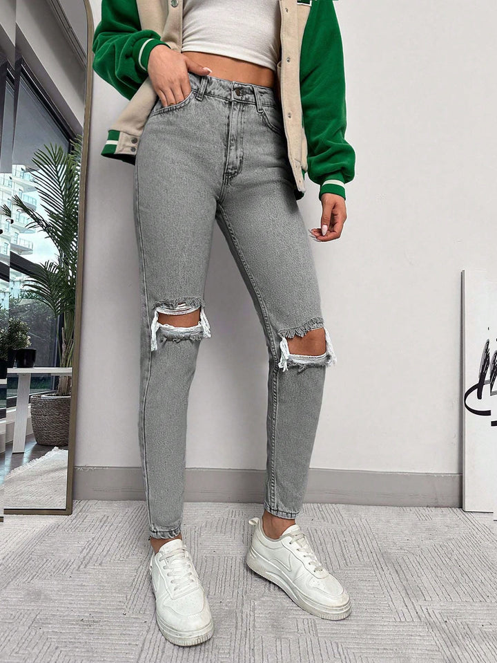Jeans SHEIN, gri