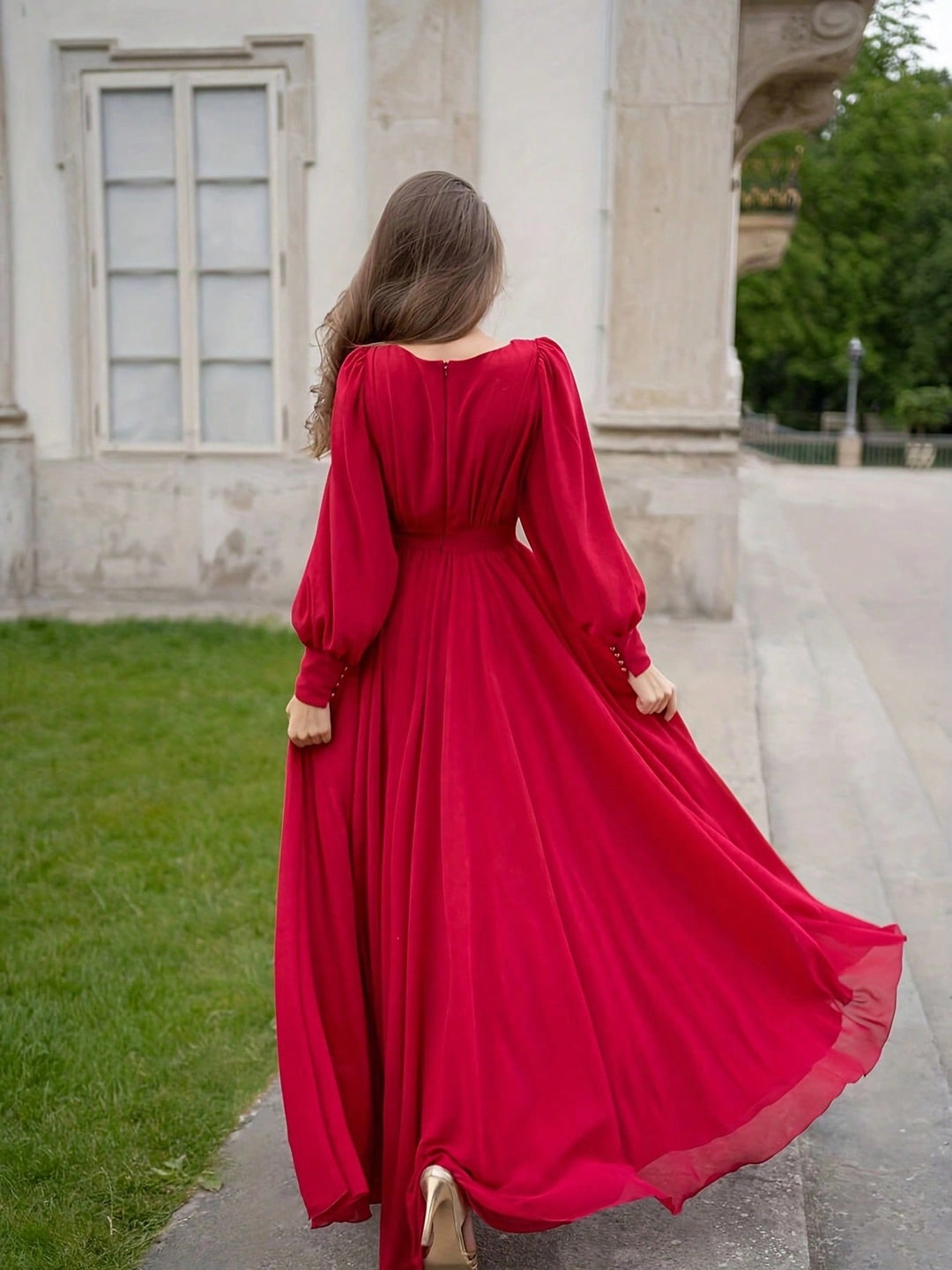 Rochie SHEIN, vișiniu