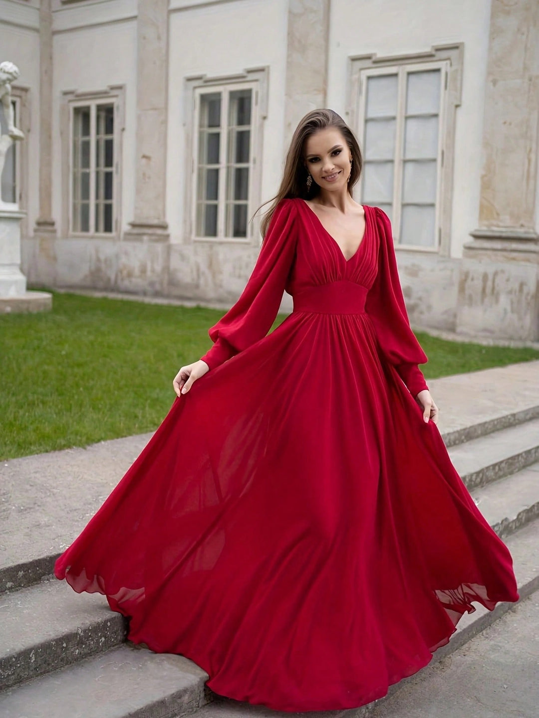 Rochie SHEIN, vișiniu