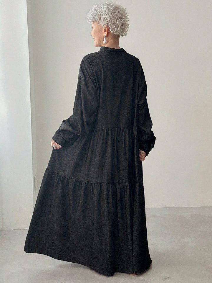 Rochie maxi SHEIN, negru