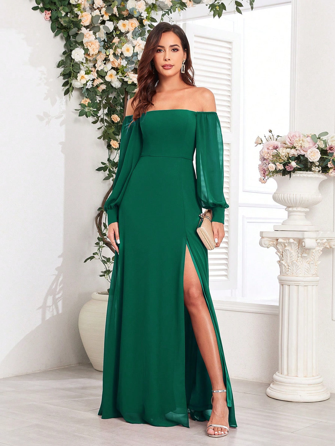 Rochie SHEIN, verde
