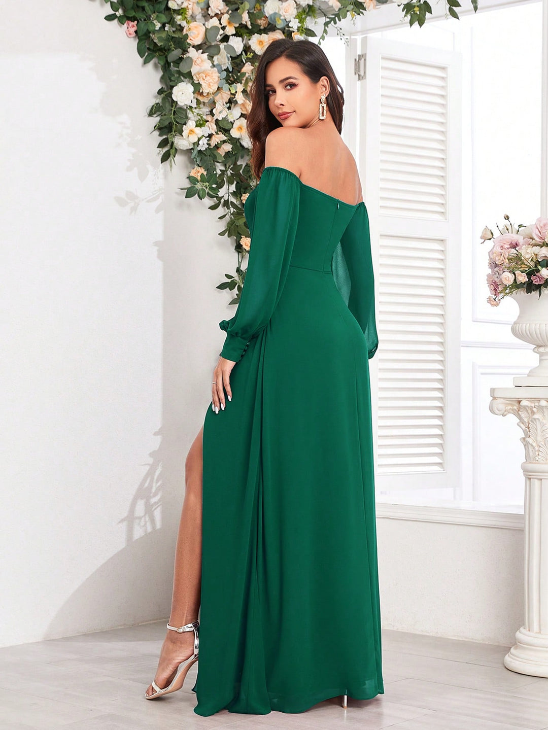Rochie SHEIN, verde