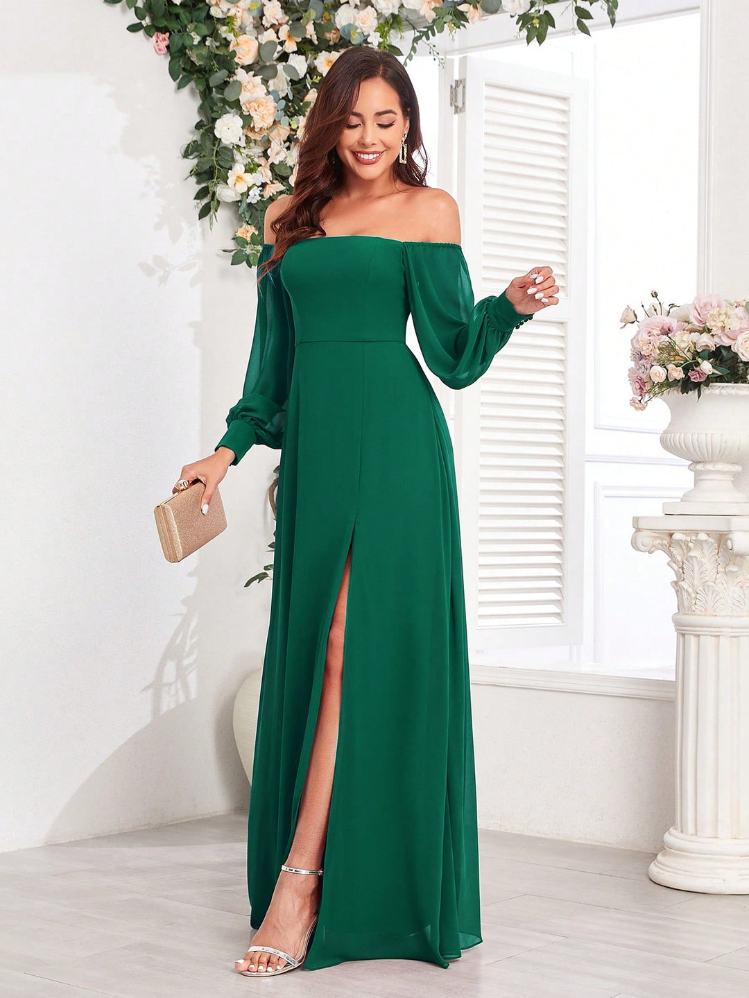 Rochie SHEIN, verde