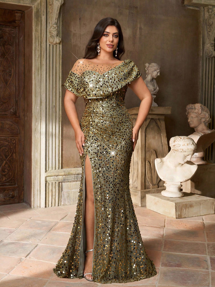 Rochie SHEIN, verde