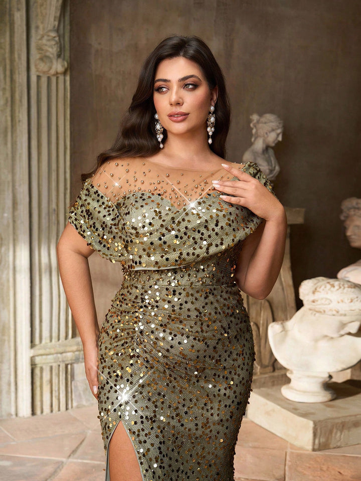 Rochie SHEIN, verde