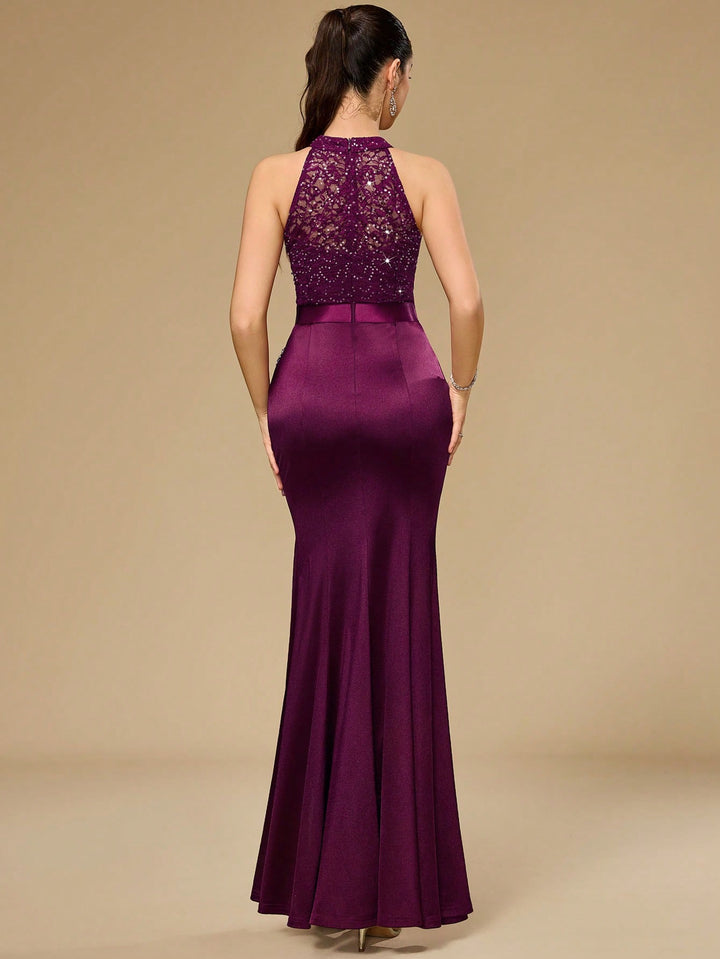 Rochie de ocazie SHEIN, mov