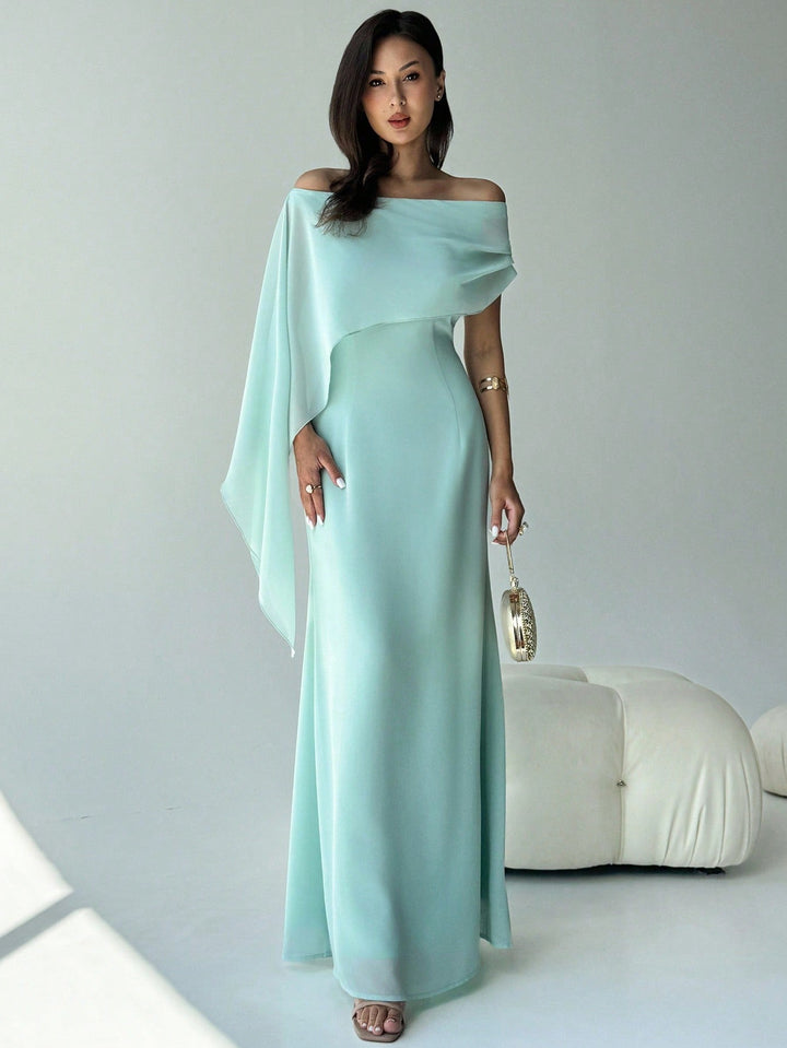 Rochie maxi SHEIN, verde