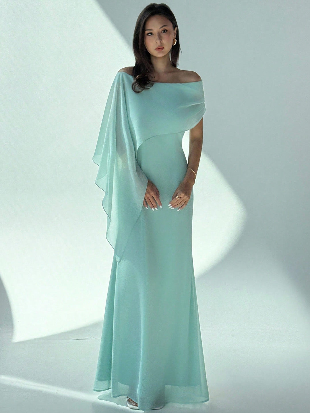 Rochie maxi SHEIN, verde