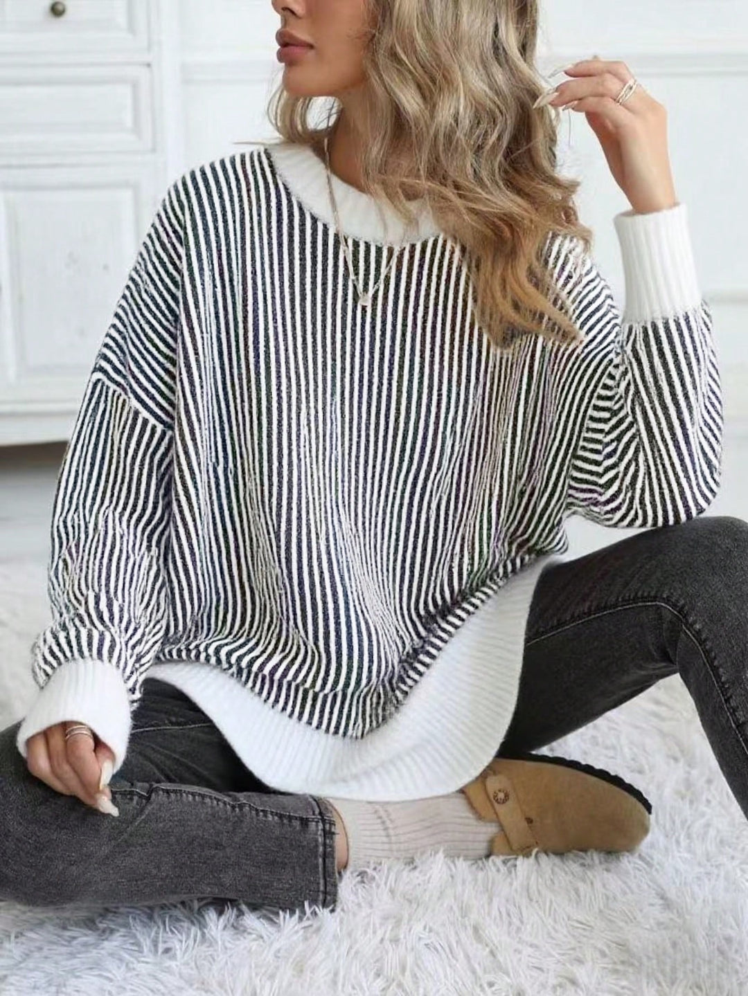 Pulover SHEIN, negru