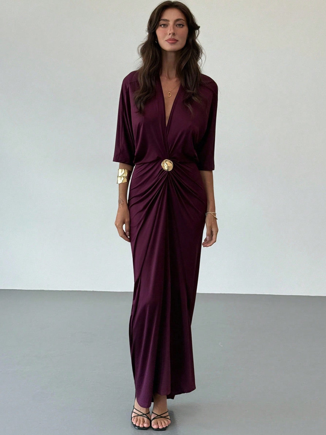 Rochie maxi SHEIN, mov