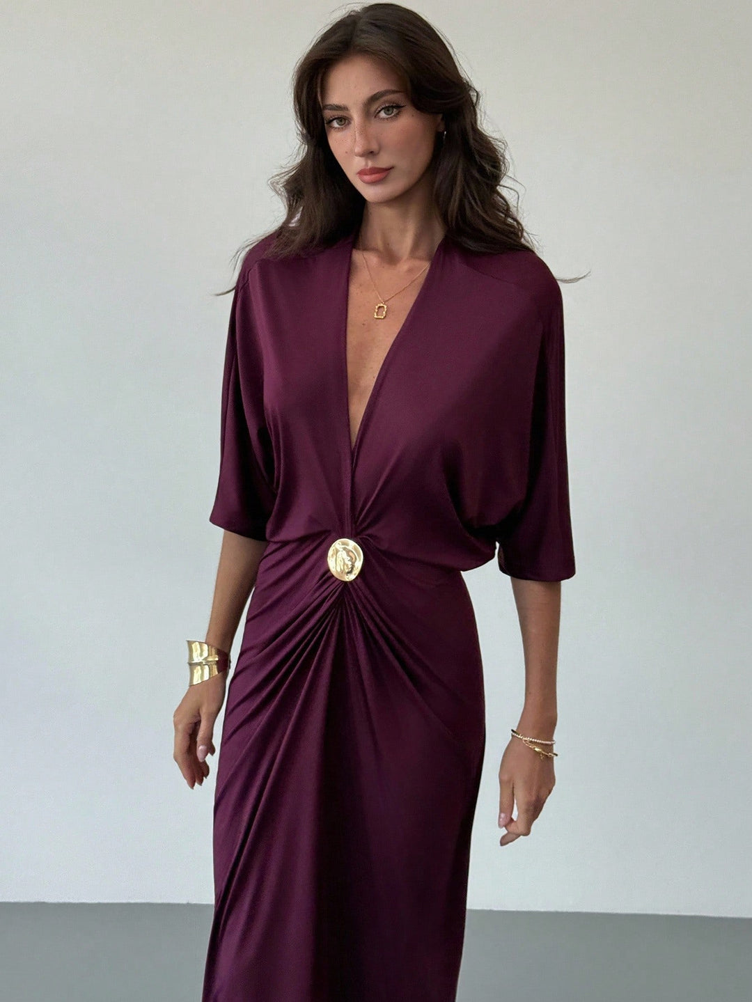 Rochie maxi SHEIN, mov