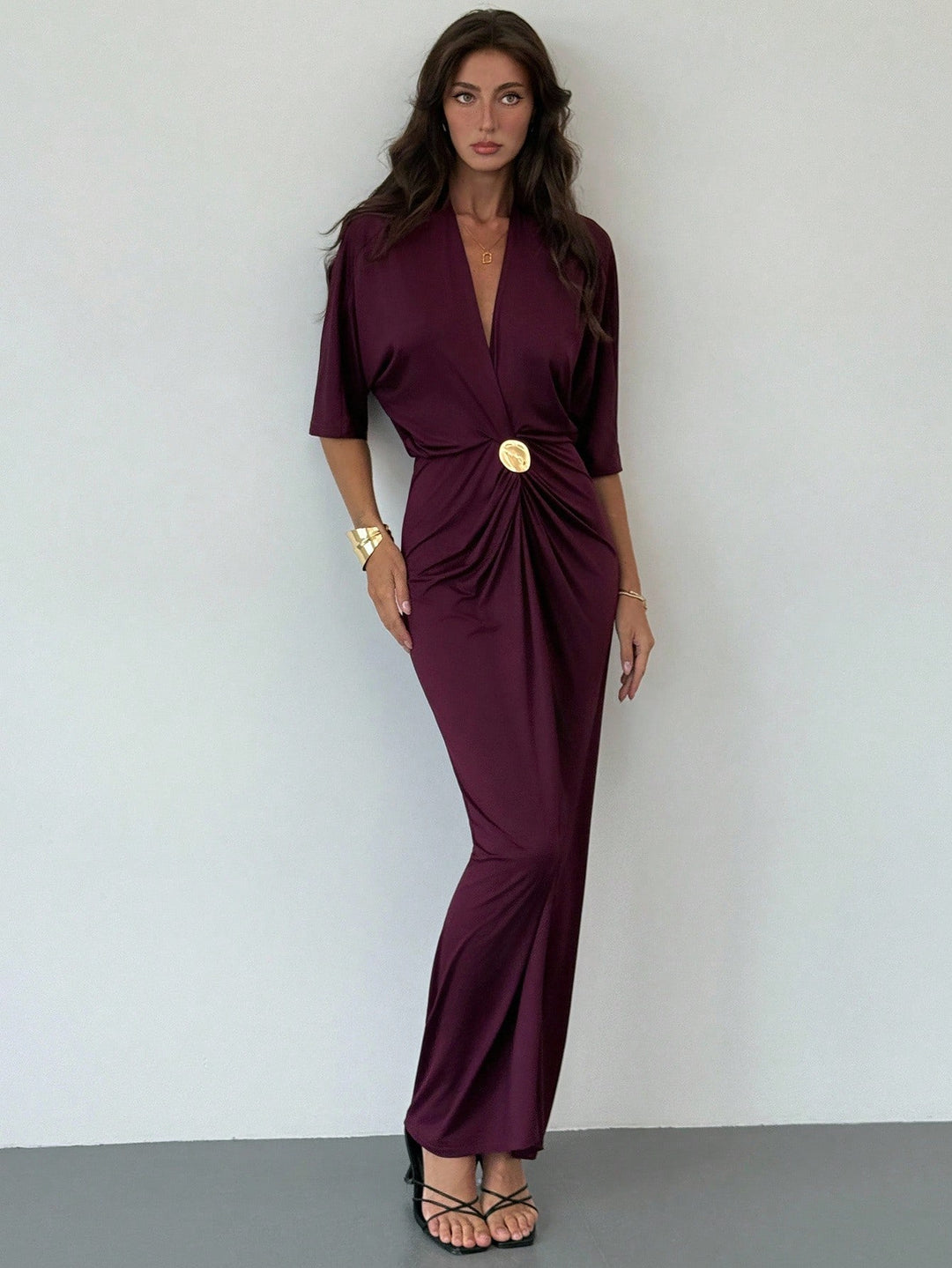 Rochie maxi SHEIN, mov