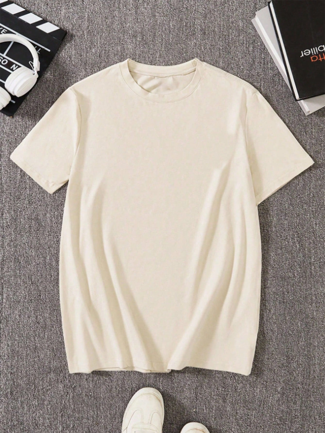 Tricou SHEIN, kaki