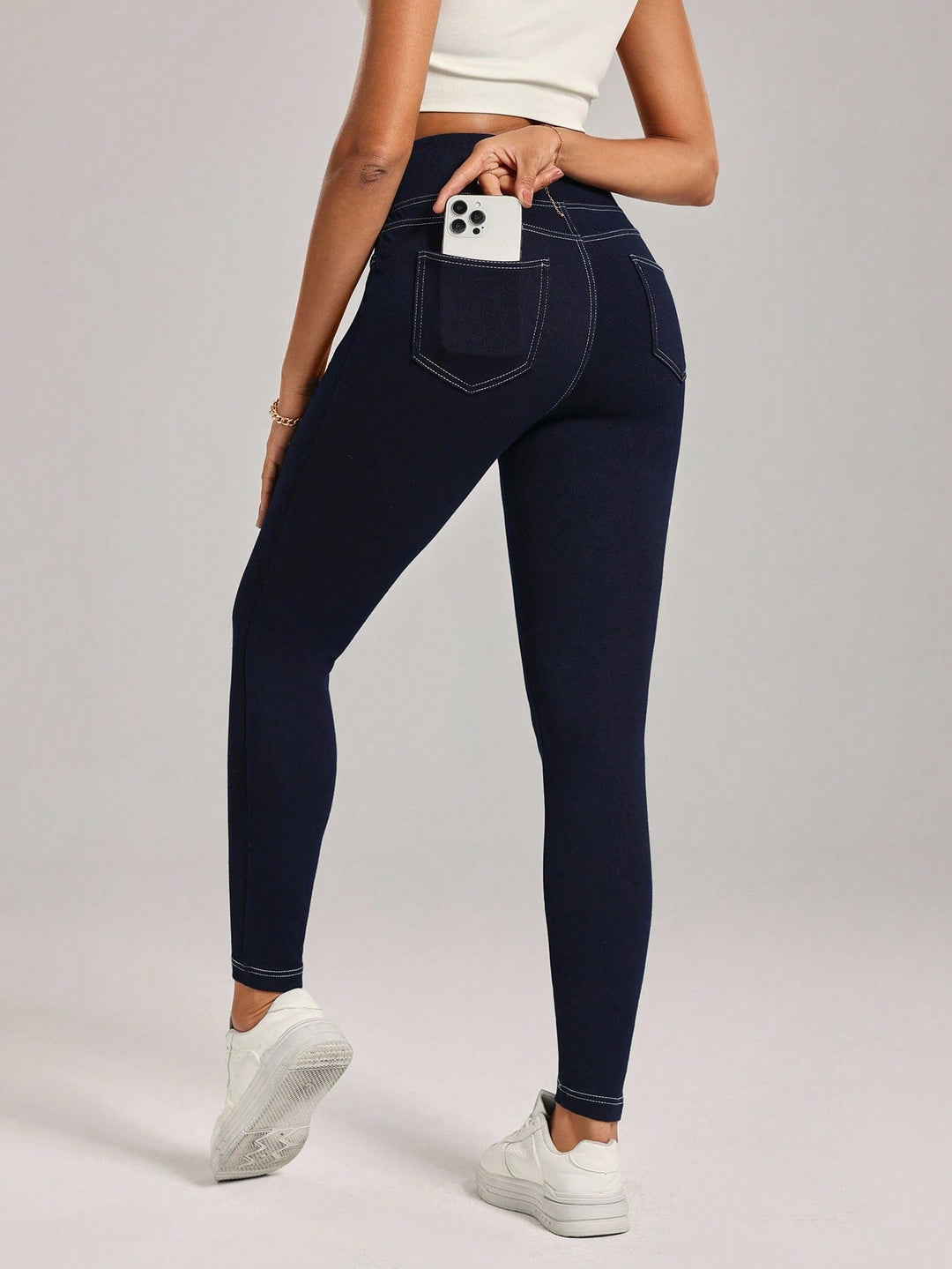 Jeans SHEIN, albastru