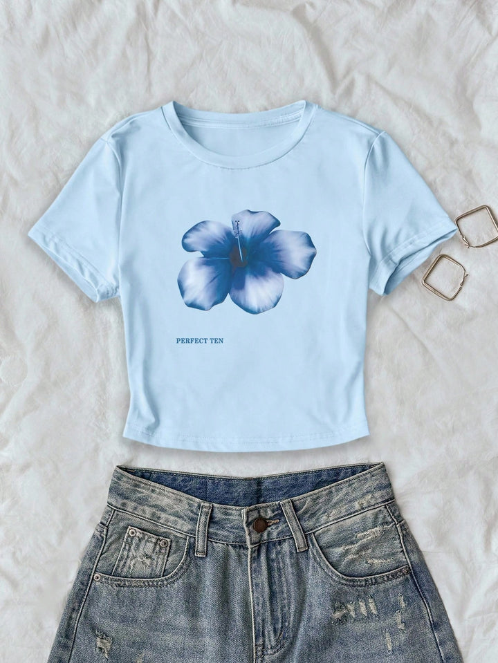 Tricou SHEIN, albastru
