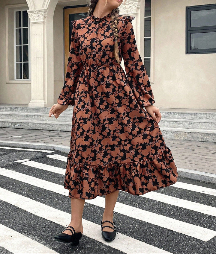 Rochie midi SHEIN, mix culori