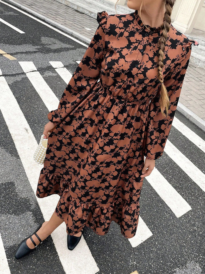Rochie midi SHEIN, mix culori