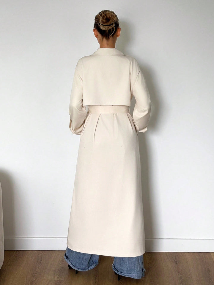 Trench SHEIN, bej