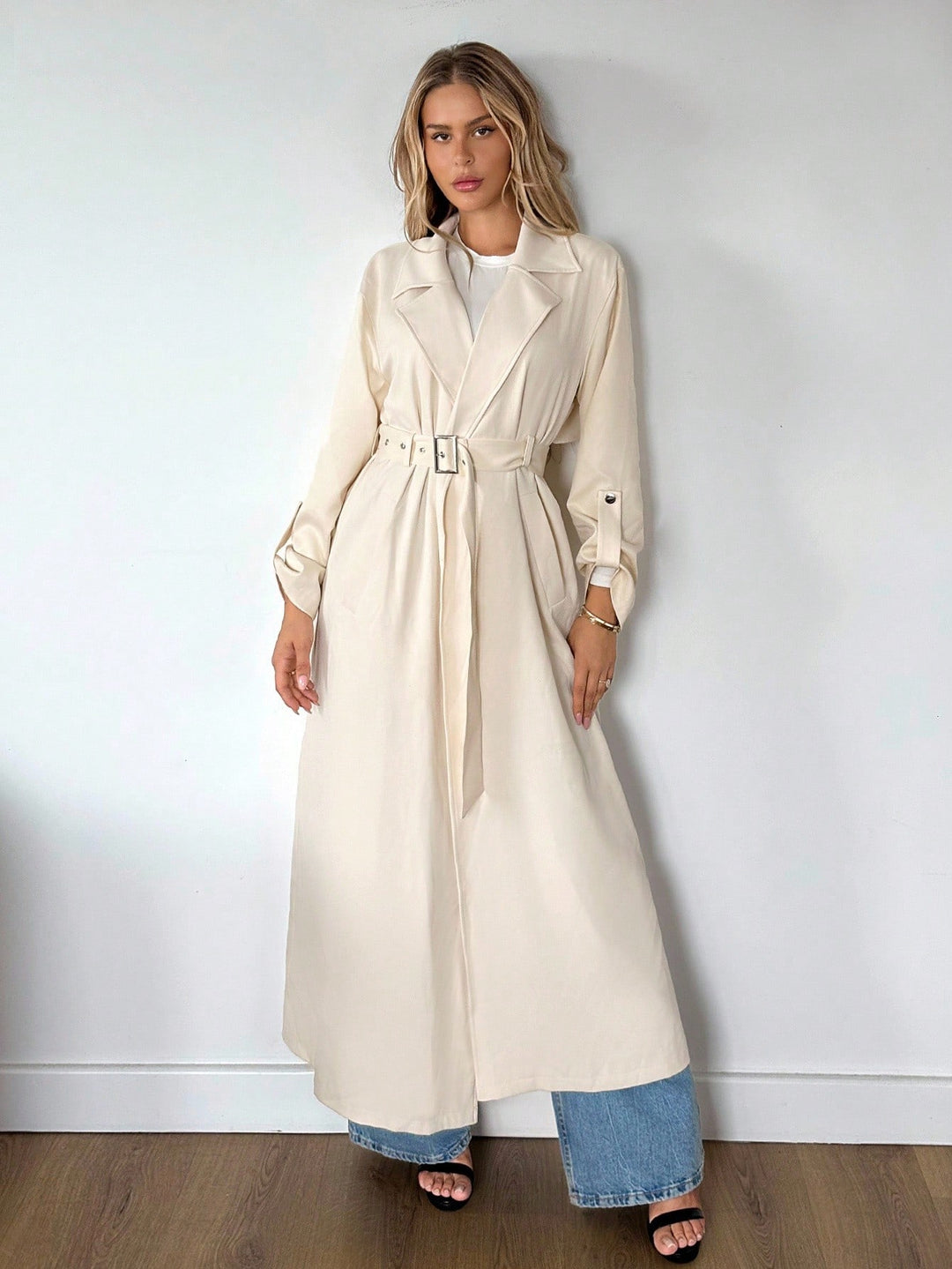 Trench SHEIN, bej