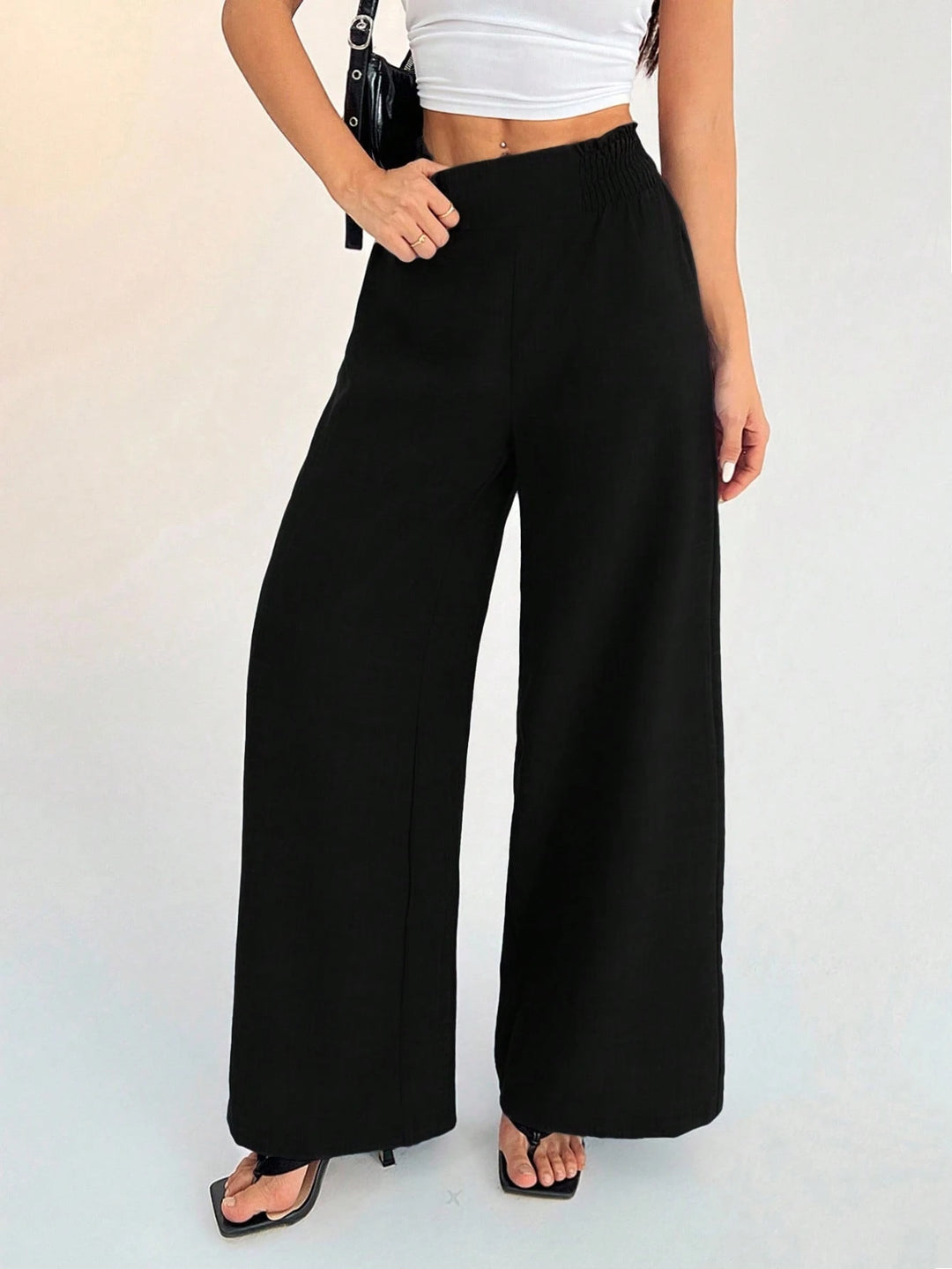 Pantaloni SHEIN, negru