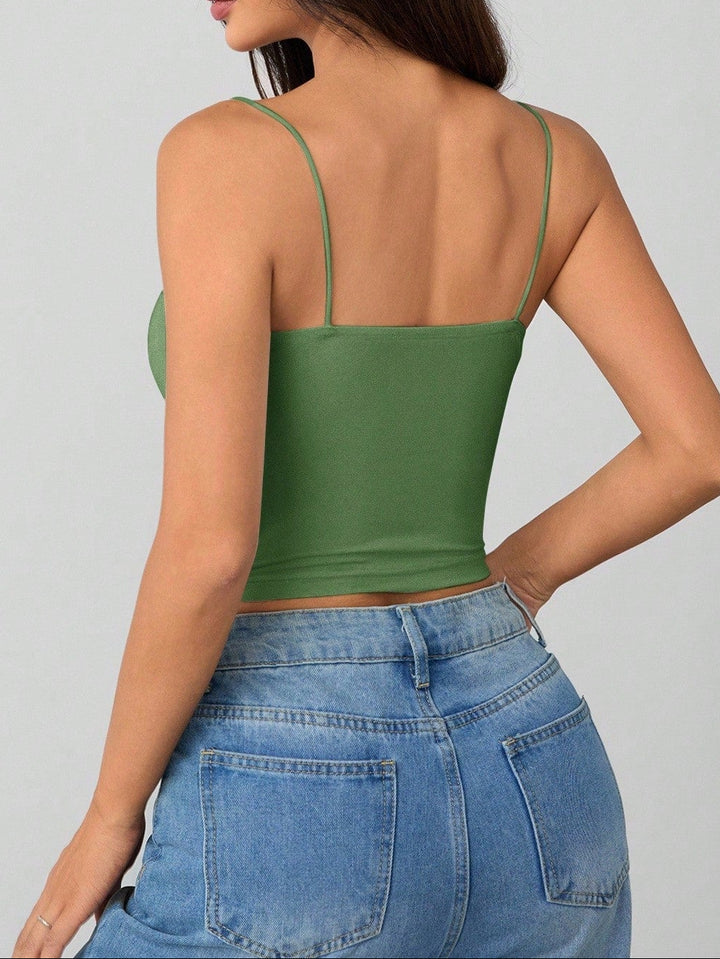 Top Shein, verde