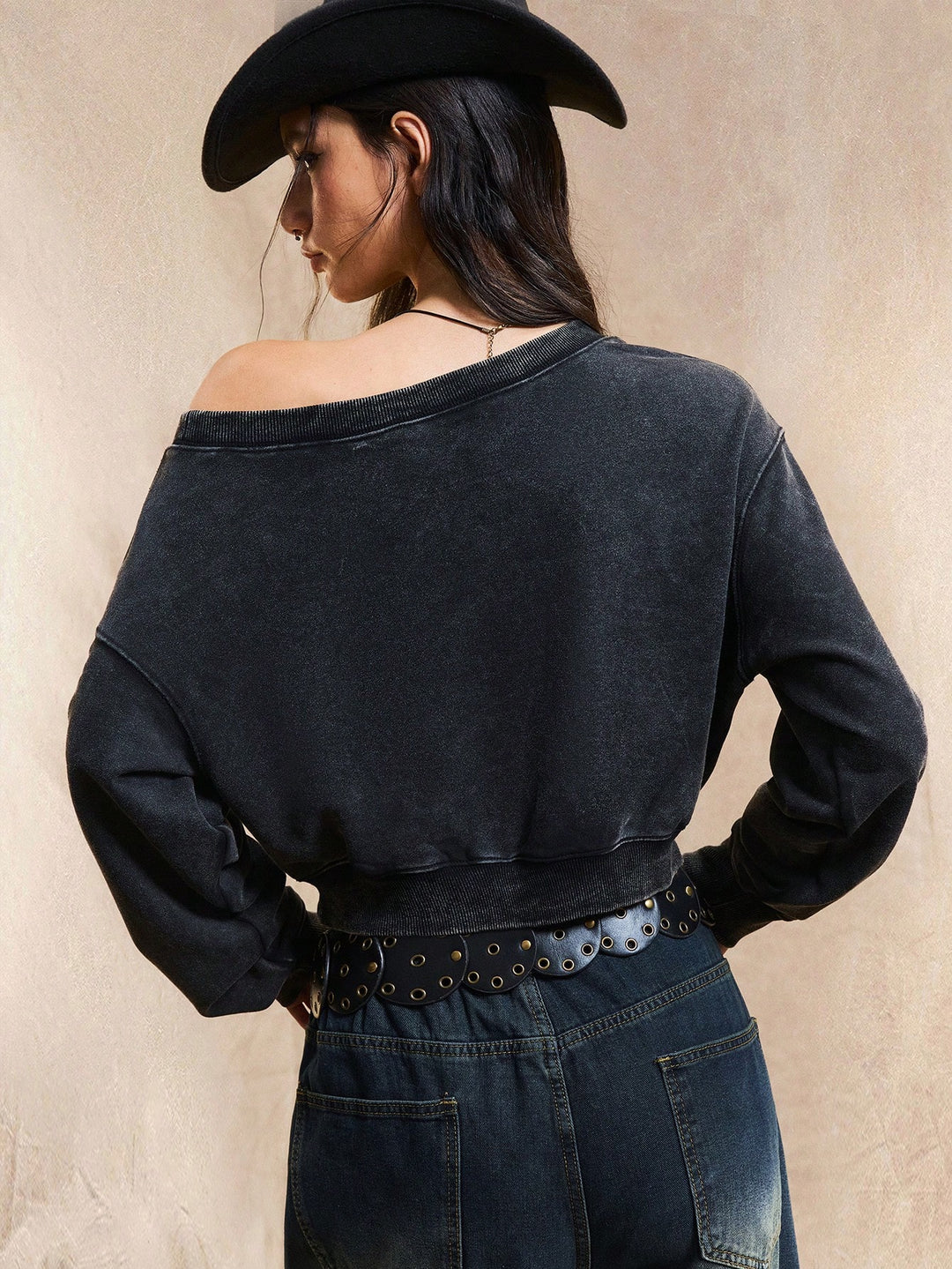 SHEIN pulóver, fekete