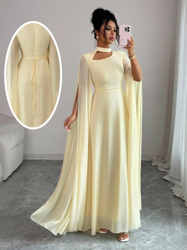 Rochie maxi SHEIN, galben