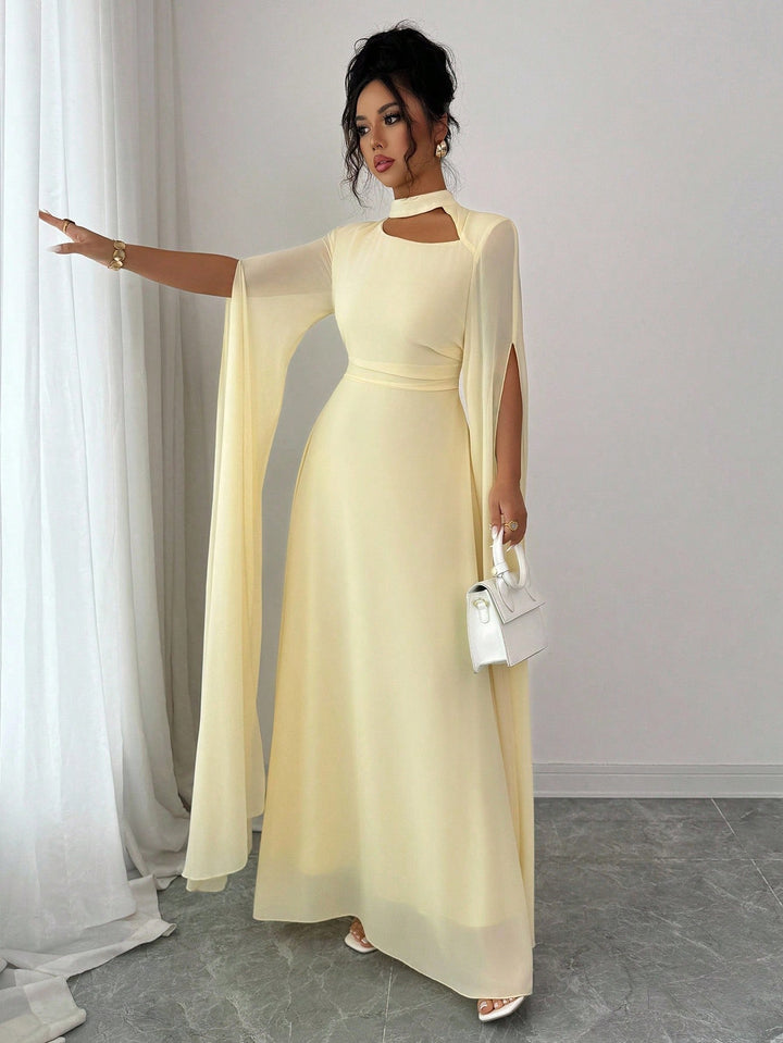 Rochie maxi SHEIN, galben
