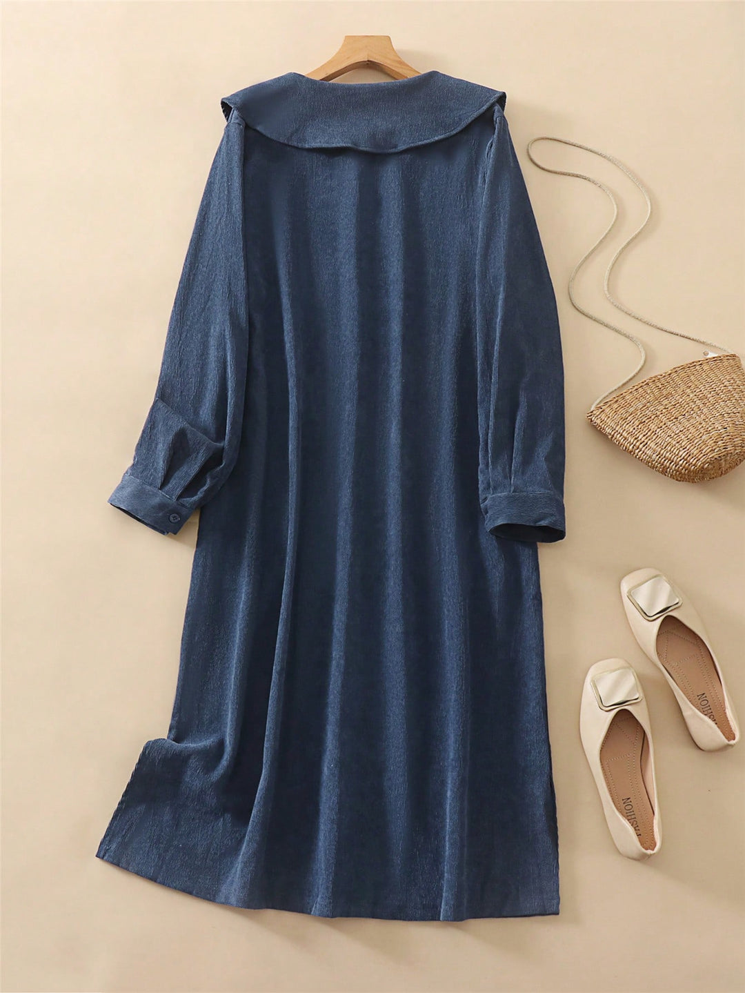 Rochie maxi SHEIN, albastru