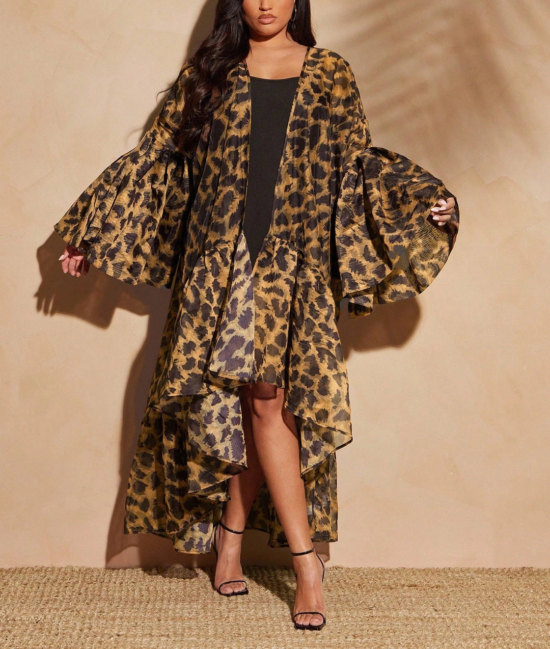 Cardigan Shein Curve+, mix culori