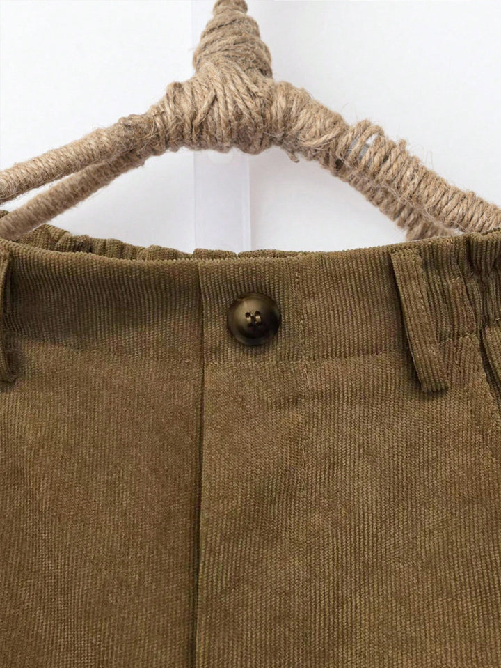 Pantaloni SHEIN, kaki
