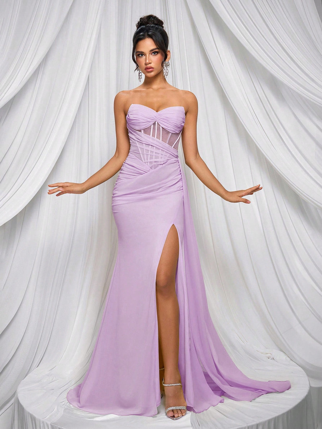 SHEIN ruha, lila