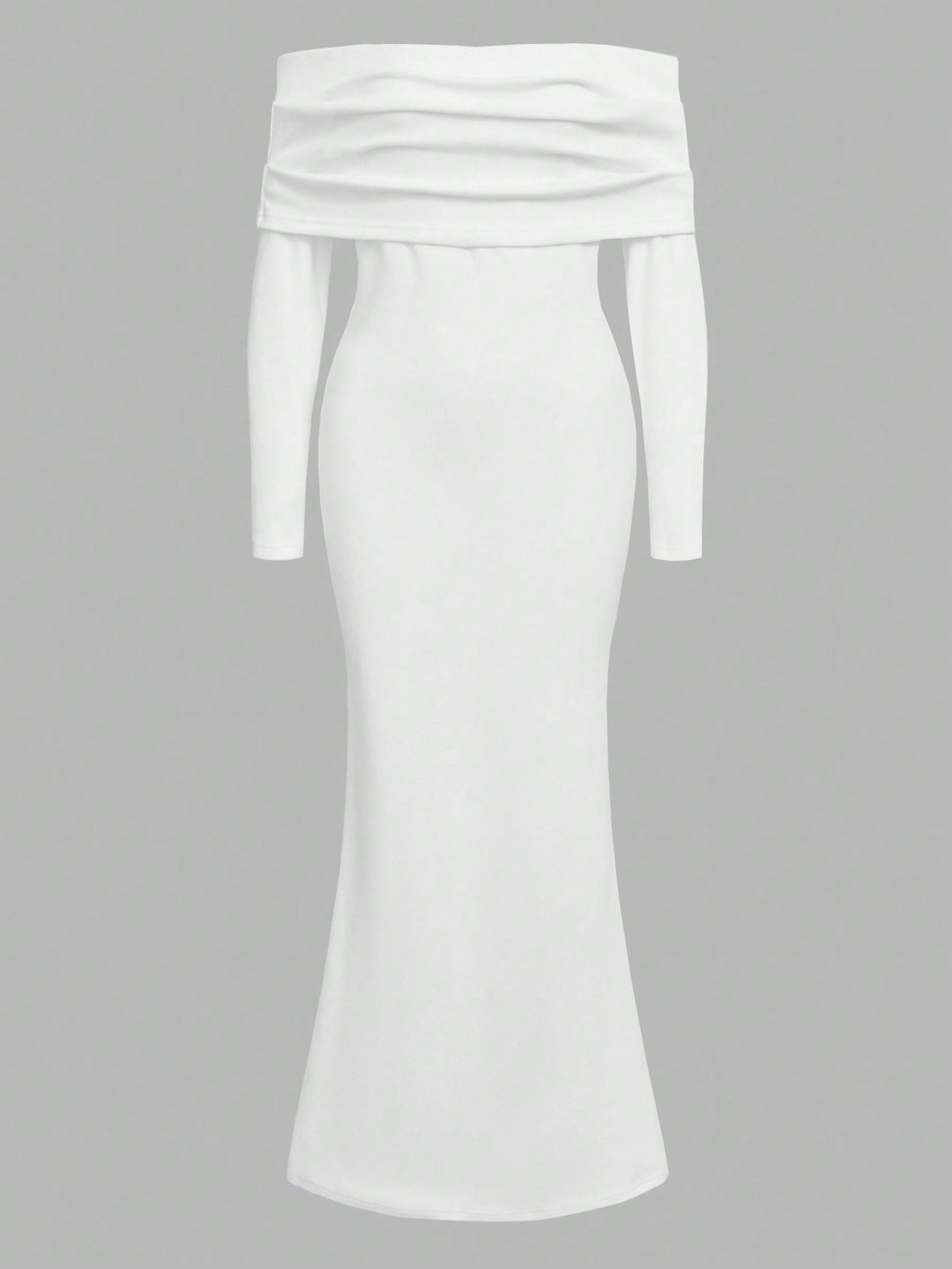 Rochie maxi SHEIN, alb