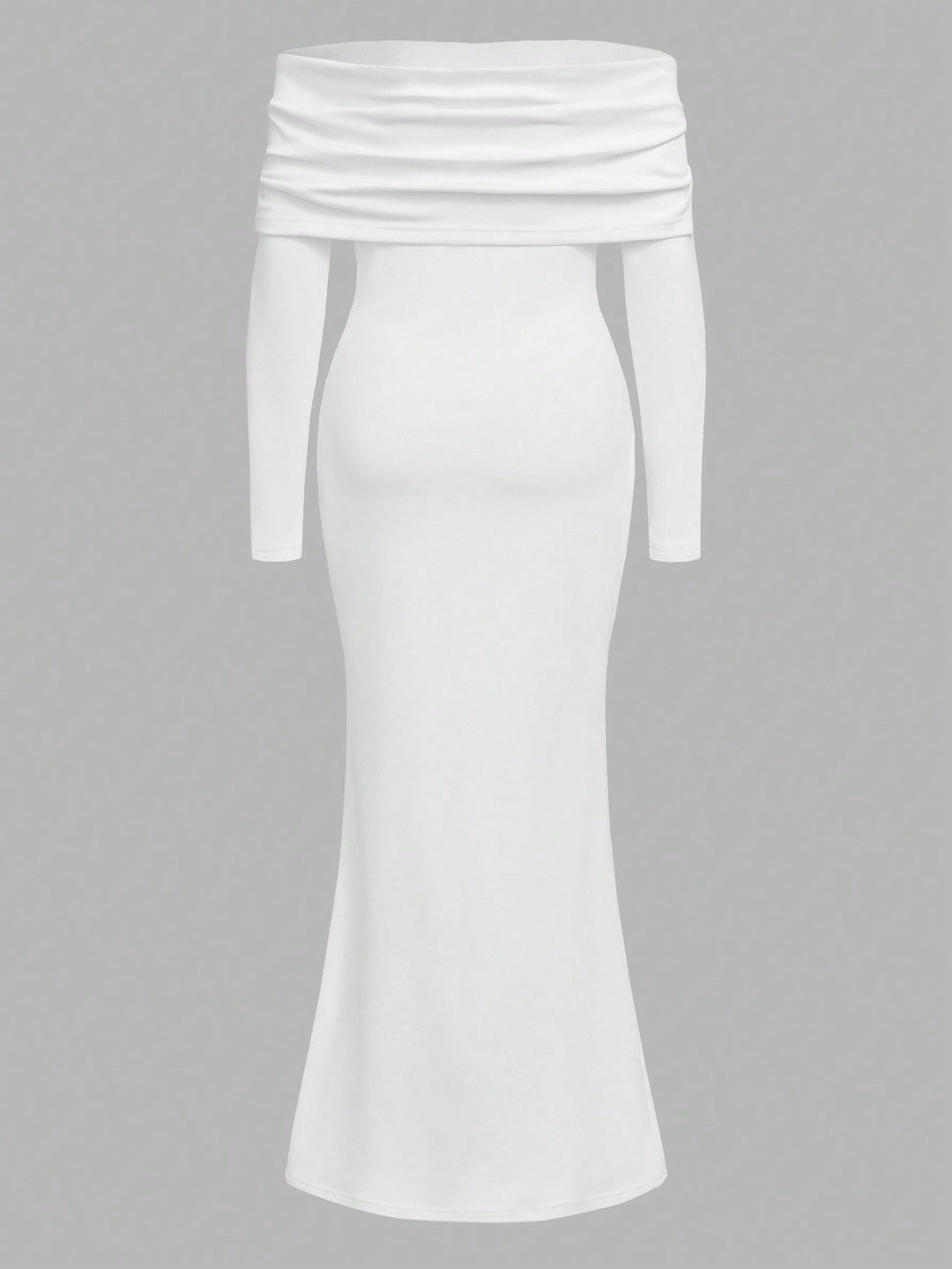 Rochie maxi SHEIN, alb