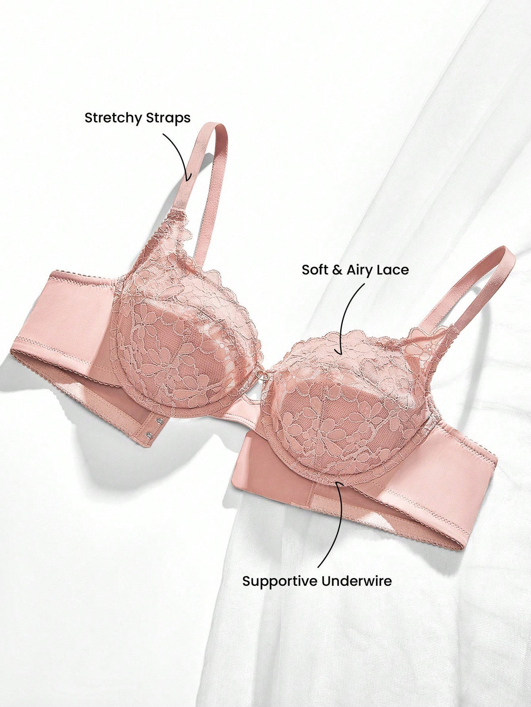 Sutien SHEIN, roz