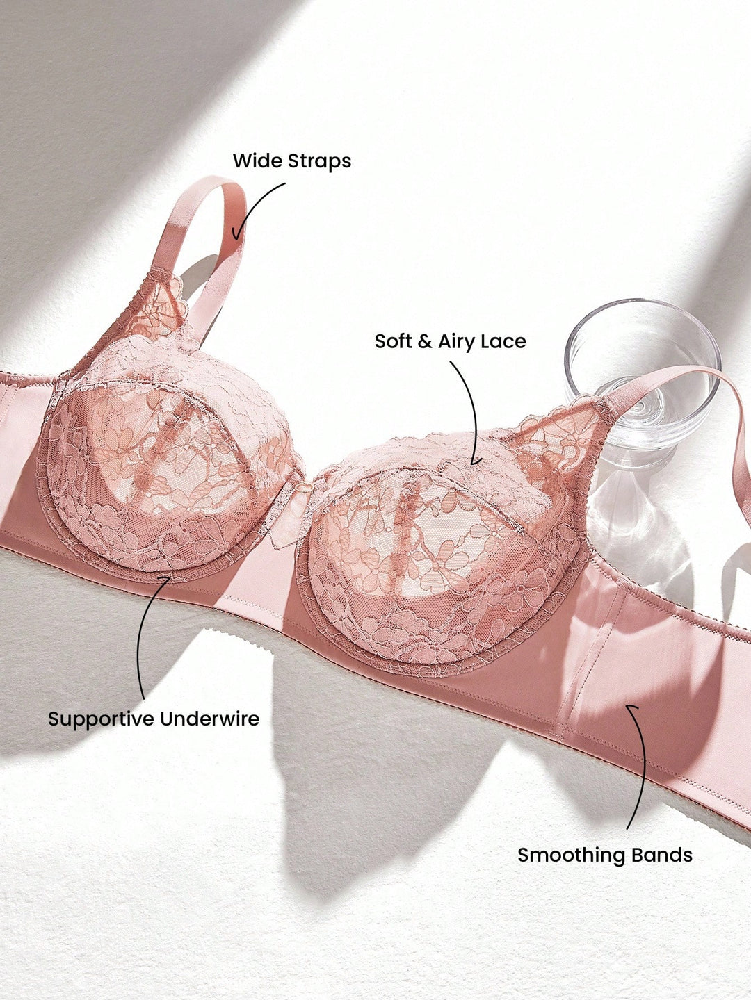 Sutien SHEIN, roz