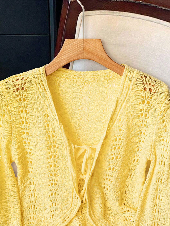 Cardigan SHEIN, galben