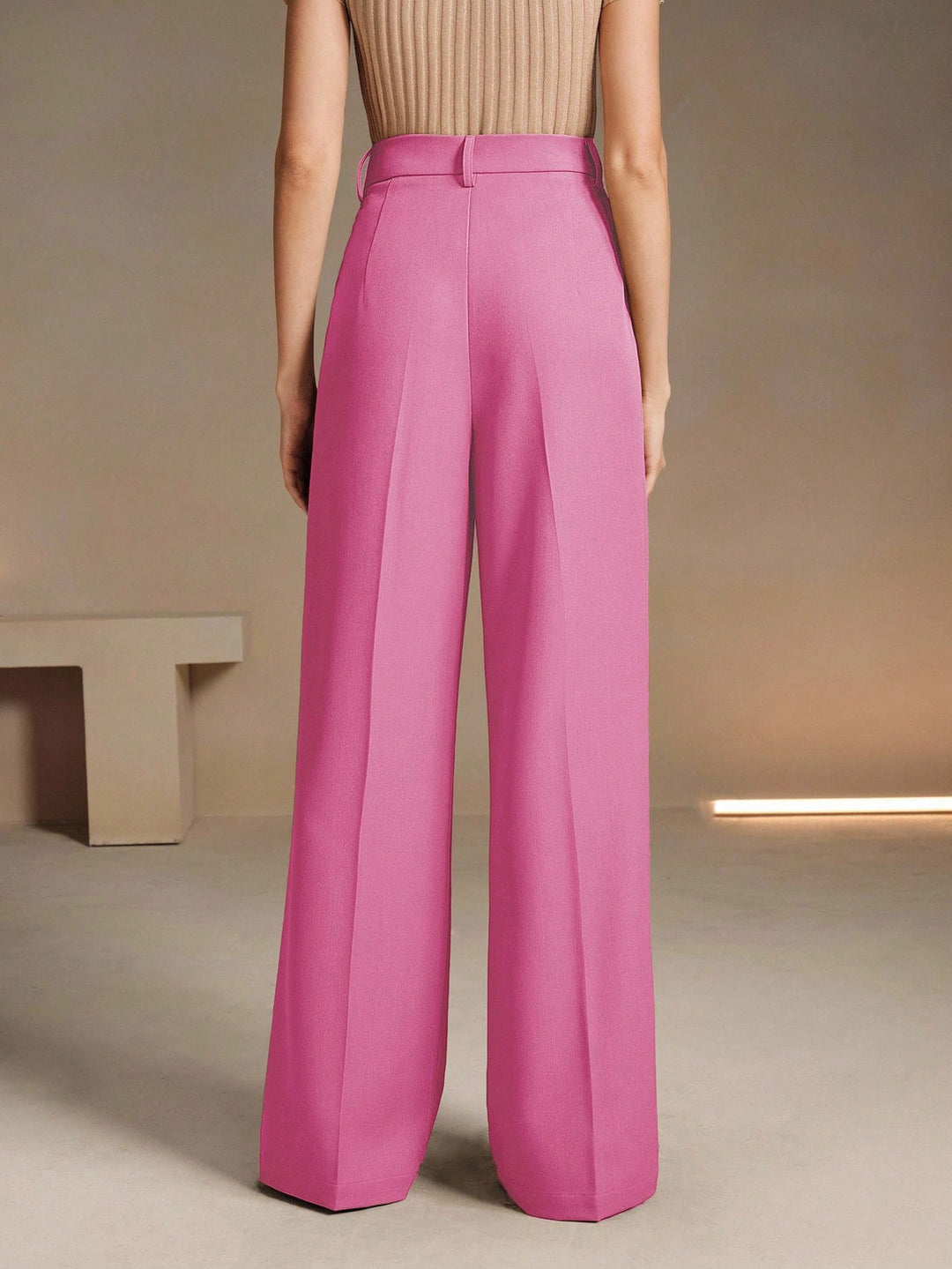 Pantalon SHEIN, roz