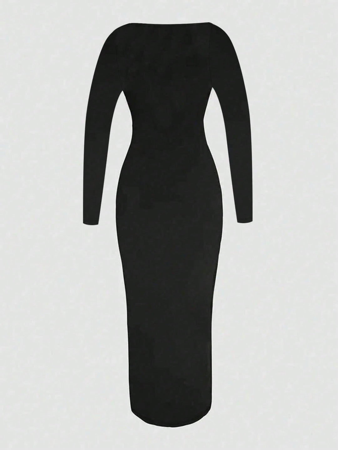 SHEIN maxi ruha, fekete