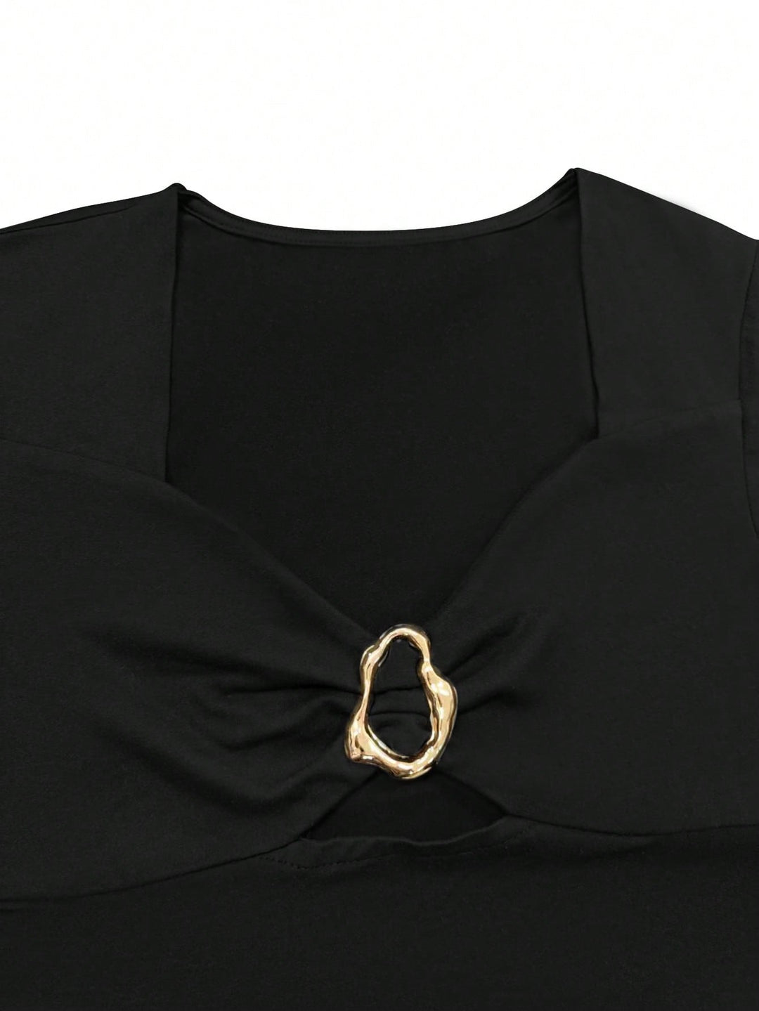 SHEIN maxi ruha, fekete
