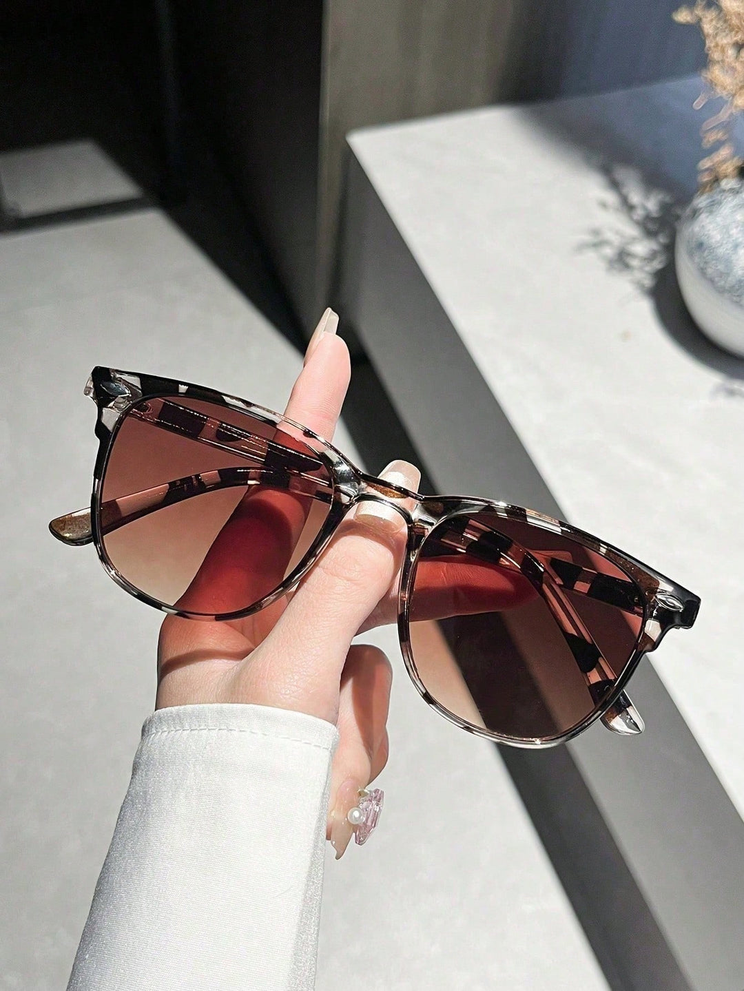 Ochelari de soare SHEIN, animal print