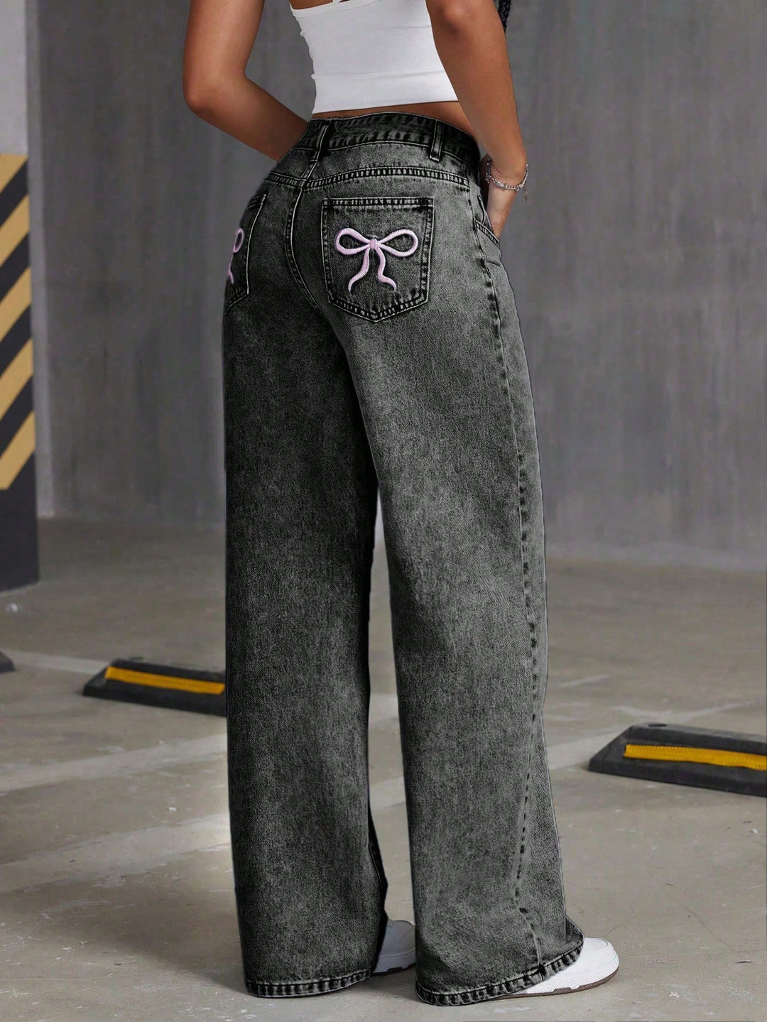 Jeans SHEIN, gri